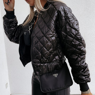 Damen Stepp Bomberjacke | Lässig