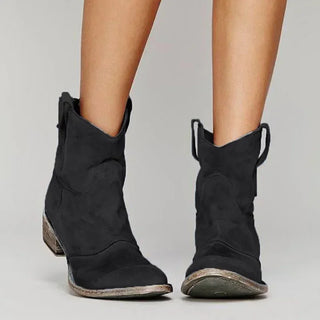 Damen Western Stiefeletten | Flacher Absatz