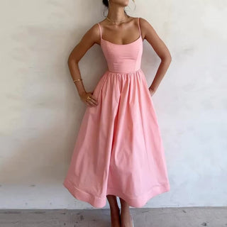 Damen Ausgestelltes Kleid | Midi
