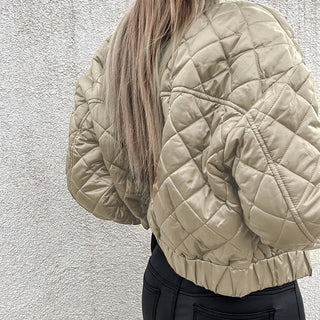 Damen Stepp Bomberjacke | Lässig