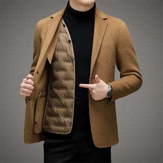 Men's Winter Blazer Coat | Padded