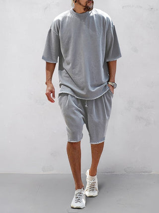 Herren Oversized Zweiteiliges Set | Lässige Passform