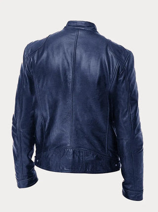 Herren Stehkragenjacke | Mit Reißverschluss