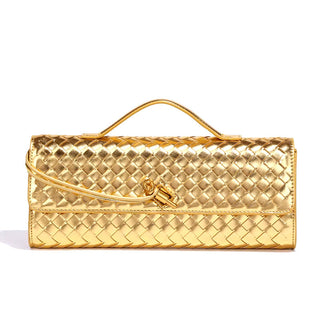 Damen Woven Clutch Bag | Elegant