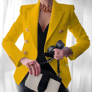 Damen Doppelreiher Blazer | Strukturierte Passform