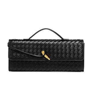 Damen Woven Clutch Bag | Elegant