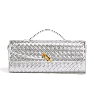 Damen Woven Clutch Bag | Elegant