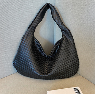 Damen Tote Schultertasche | Geflochten