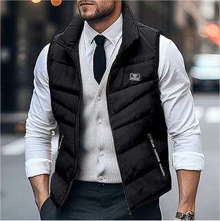 Herren Steppweste | Chevron-Stich