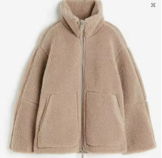 Damenmantel mit Reißverschluss | Lässiger Stil