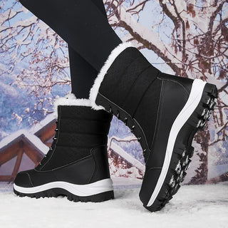 Damen Winter Schneestiefel | Rutschfeste Sohle