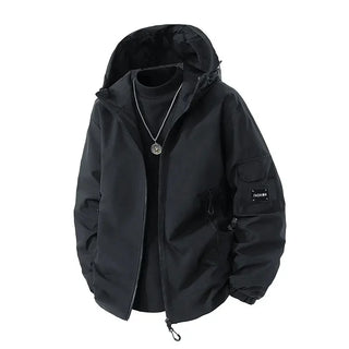 Herren Winter Ski Jacke mit Kapuze | Oversize