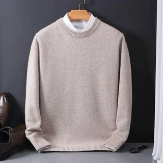 Herren Klassischer Strickpullover | Rundhals