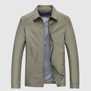 Herren Slim Fit Jacke | Mit Reißverschluss
