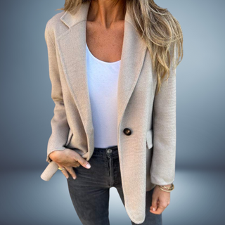 Damen Langblazer mit Knöpfen | Maßgeschneidert