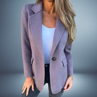 Damen Langblazer mit Knöpfen | Maßgeschneidert