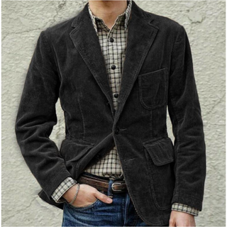 Herren Freizeit Blazerjacke | Mit Knopf