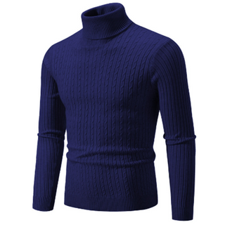 Herren Schlanke Passform Pullover | Rollkragen