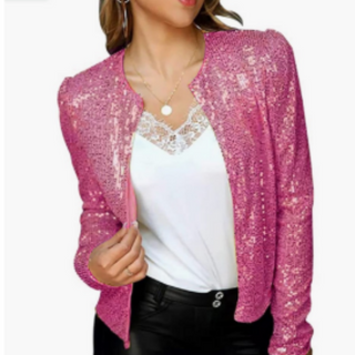 Damen-Paillettenjacke | Partykleidung