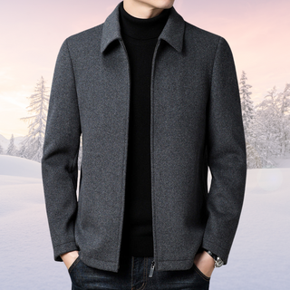 Herren Moderner Kurzmantel | Eleganter Stil