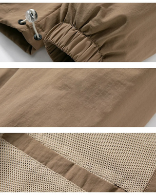 Outdoor-Jacke für Herren | Mit Kapuze und Reißverschluss