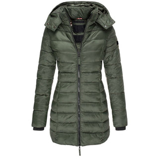 Damen Winter Pufferjacke | Mit Kapuze