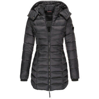 Damen Winter Pufferjacke | Mit Kapuze