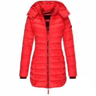 Damen Winter Pufferjacke | Mit Kapuze