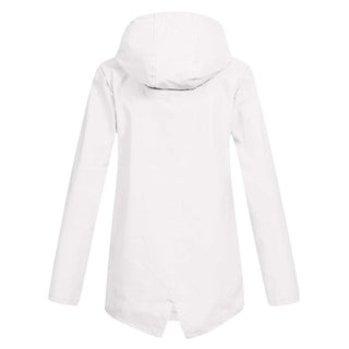 Damen-Regenjacke | Verstellbare Kapuze