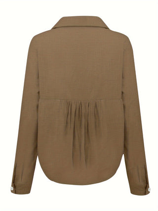 Damen Hemd mit Knopfleiste | Lässiger Stil