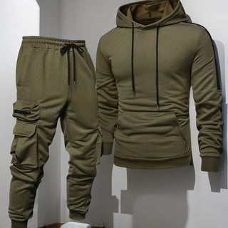 Herren Sport Trainingsanzug | Zip Up Hoodie & Jogginghose