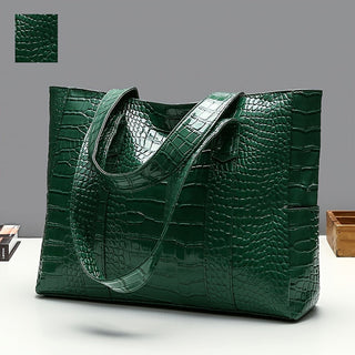 Damen Große Schultertasche | Prägung Tote