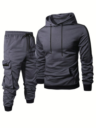 Herren Sport Trainingsanzug | Zip Up Hoodie & Jogginghose