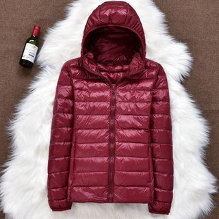 Damen Pufferjacke | Mit Kapuze