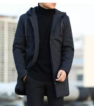 Herren Winterjacke | Mit Kapuze und modernem Schnitt