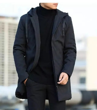 Herren Winterjacke | Mit Kapuze und modernem Schnitt