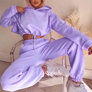 Women's Two Piece Lounge Tracksuit | Hoodie