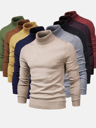 Herren Rollkragenpullover | Schlanke Passform