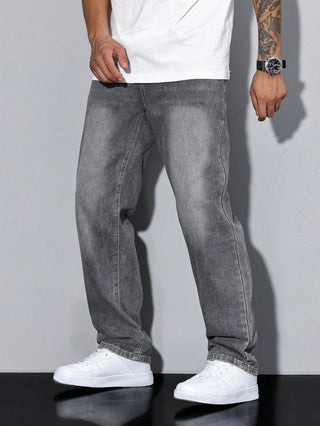 Herren-Hosen mit gerader Passform | Gewaschen