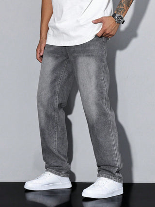 Herren-Hosen mit gerader Passform | Gewaschen