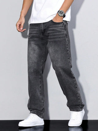 Herren-Hosen mit gerader Passform | Gewaschen