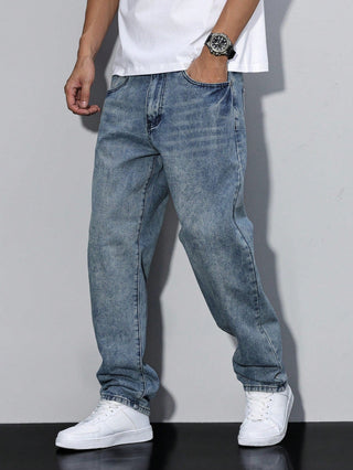 Herren-Hosen mit gerader Passform | Gewaschen