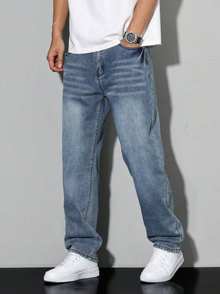 Herren-Hosen mit gerader Passform | Gewaschen