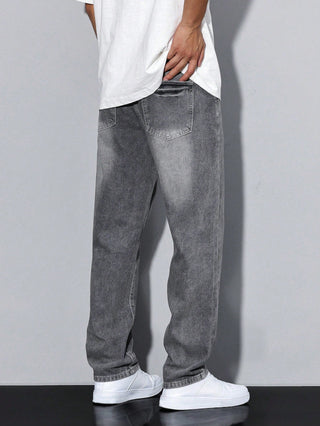 Herren-Hosen mit gerader Passform | Gewaschen