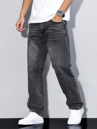 Herren-Hosen mit gerader Passform | Gewaschen