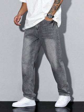 Herren-Hosen mit gerader Passform | Gewaschen