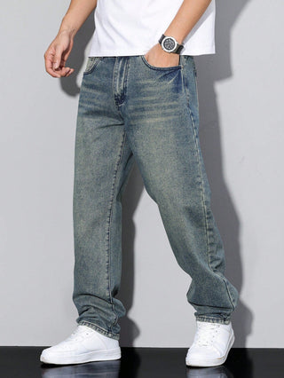 Herren-Hosen mit gerader Passform | Gewaschen