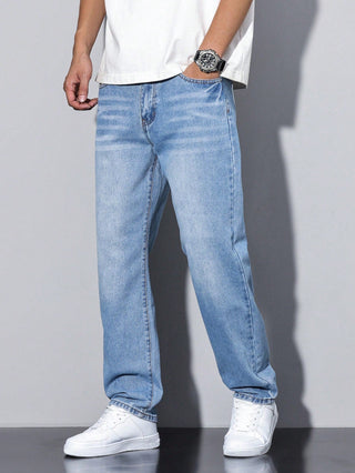 Herren-Hosen mit gerader Passform | Gewaschen