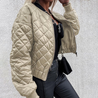 Damen Stepp Bomberjacke | Lässig