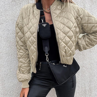 Damen Stepp Bomberjacke | Lässig